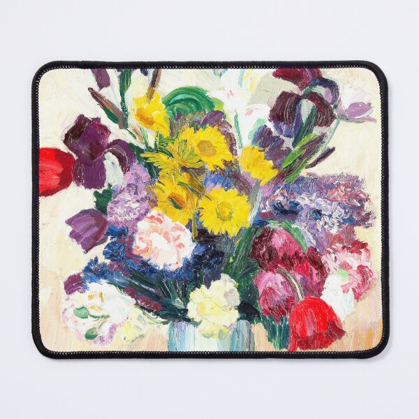 Item preview, Vintage 1900s Flower Artwork titled 'Blumenstrauss' by Joss Goossens. designed and sold by VintageArtRepro.