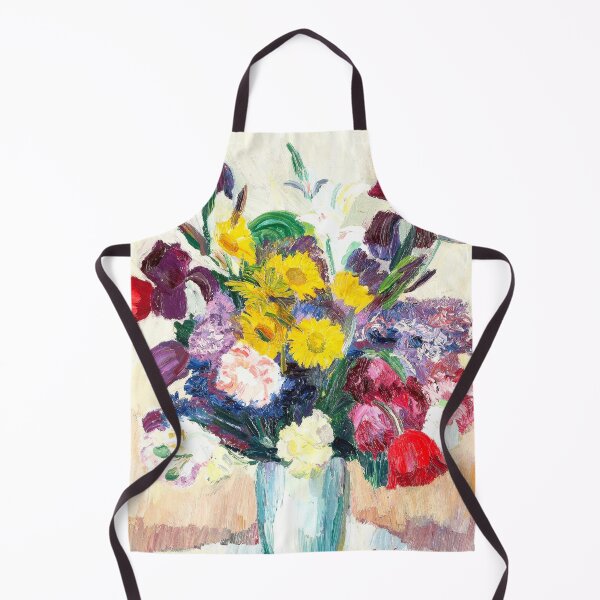 Item preview, Vintage 1900s Flower Artwork titled 'Blumenstrauss' by Joss Goossens. designed and sold by VintageArtRepro.