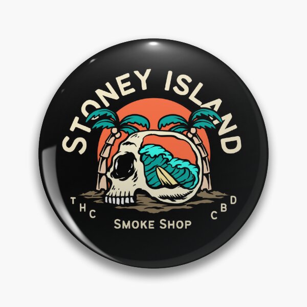Item preview, Stoney Island Smoke Shop THC CBD beach  designed and sold by Goatdeck.