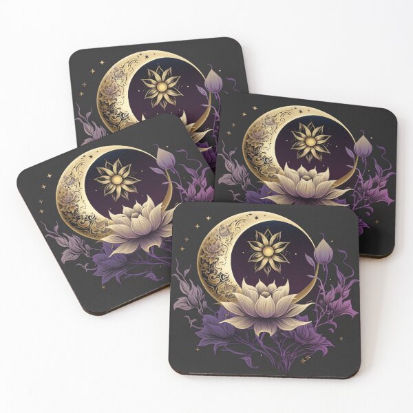 Item preview, Beautiful divine LOTUS moonstars paint designed and sold by VisionArtist Ca.