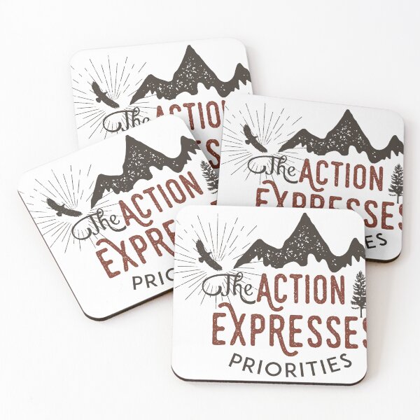 Item preview, The Action Expresses Priorities designed and sold by CraftedWithLove.