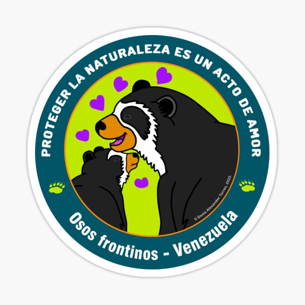 Osos Andinos - Venezuela Pegatina