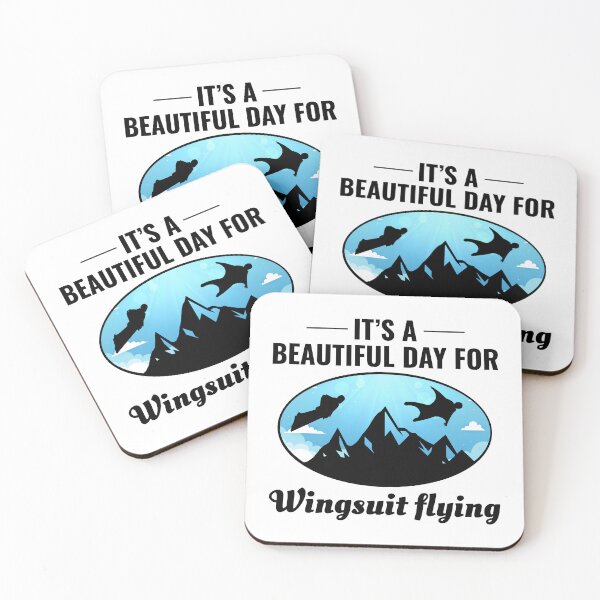 Item preview, Wingsuit flying Base Jumping Skydiving Mountains Peak designed and sold by TastefulTees.