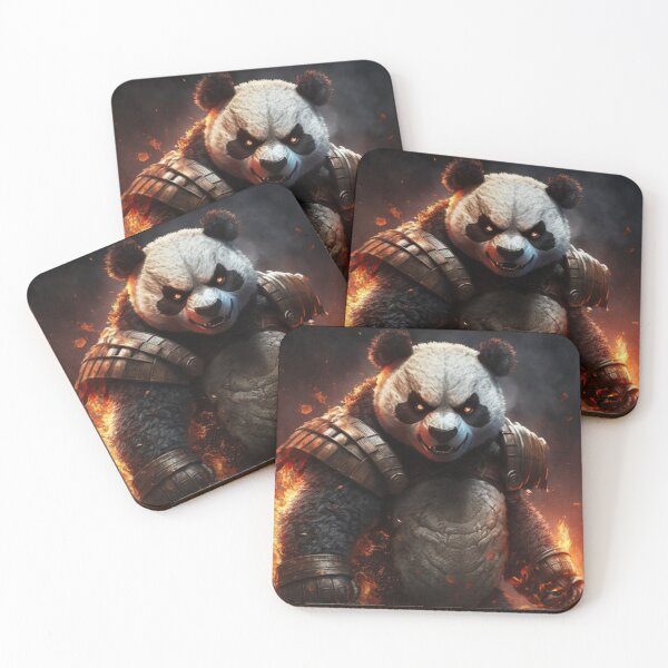 Item preview, Fire warrior panda designed and sold by warzin.