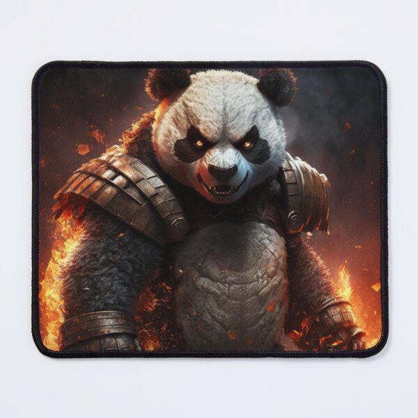 Item preview, Fire warrior panda designed and sold by warzin.