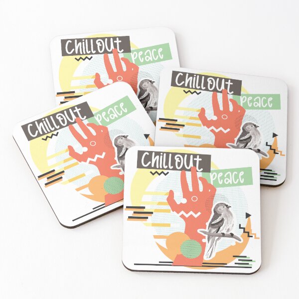 Item preview, Chillout Peace designed and sold by CraftedWithLove.