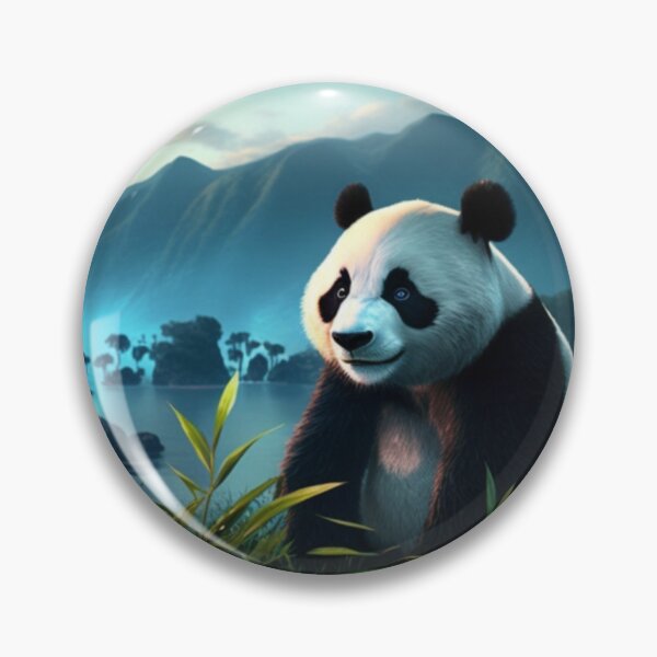 Item preview, cute panda in its natural habitat designed and sold by warzin.