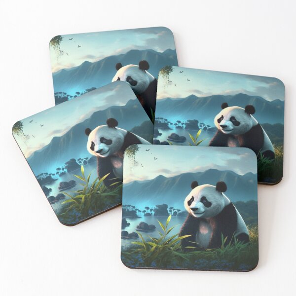 Item preview, cute panda in its natural habitat designed and sold by warzin.