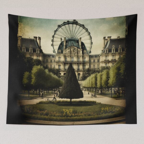 Item preview, Paris - The Tuileries Garden designed and sold by AB9-Designs.