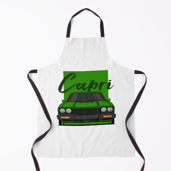Item preview, Front Green Capri MK3 Classic designed and sold by goldentuners.