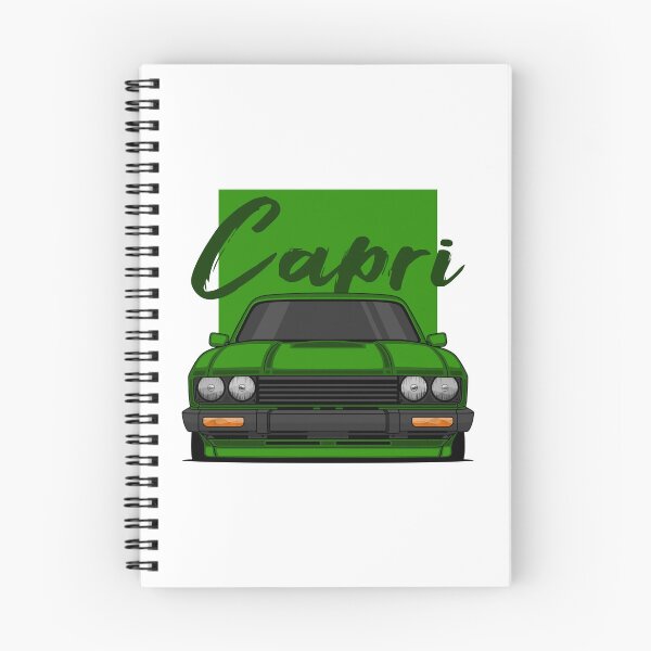 Item preview, Front Green Capri MK3 Classic designed and sold by goldentuners.