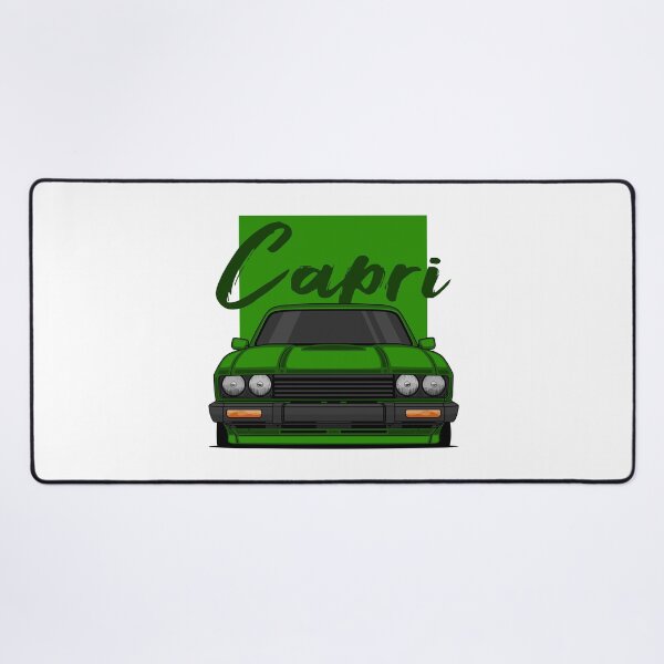 Item preview, Front Green Capri MK3 Classic designed and sold by goldentuners.