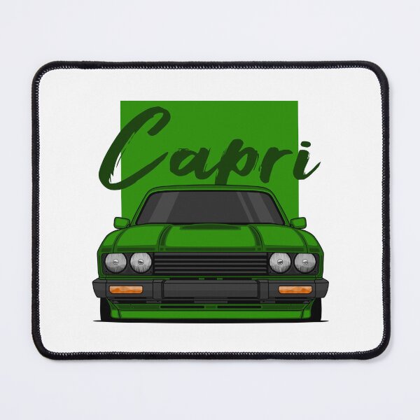 Item preview, Front Green Capri MK3 Classic designed and sold by goldentuners.