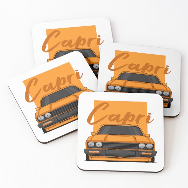 Item preview, Front Orange Capri MK3 Classic designed and sold by goldentuners.