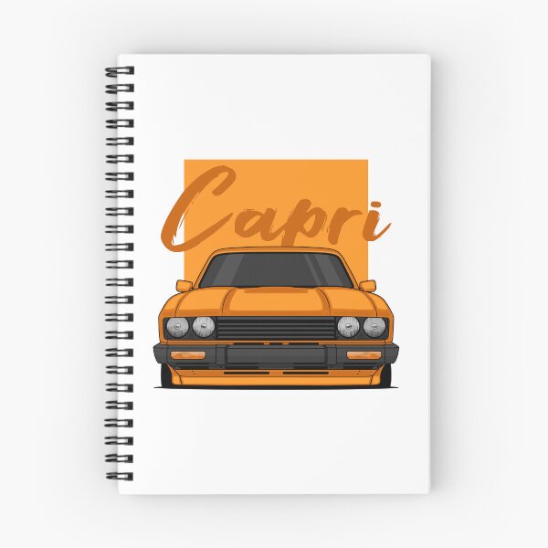 Item preview, Front Orange Capri MK3 Classic designed and sold by goldentuners.