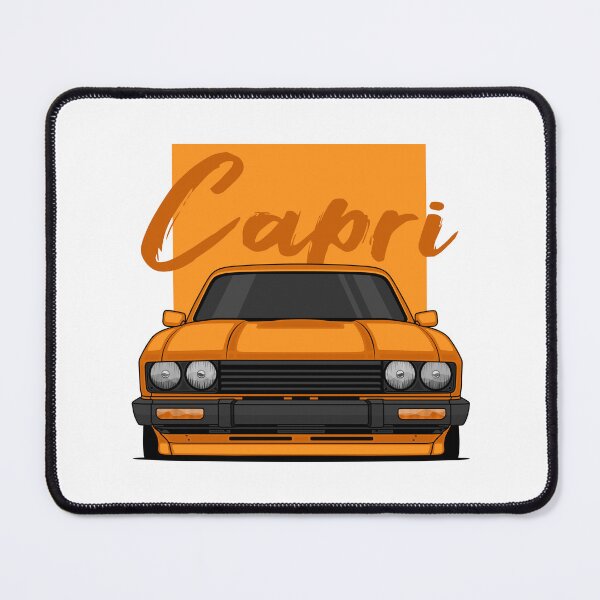 Item preview, Front Orange Capri MK3 Classic designed and sold by goldentuners.