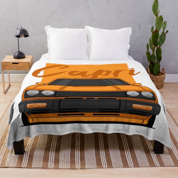 Item preview, Front Orange Capri MK3 Classic designed and sold by goldentuners.