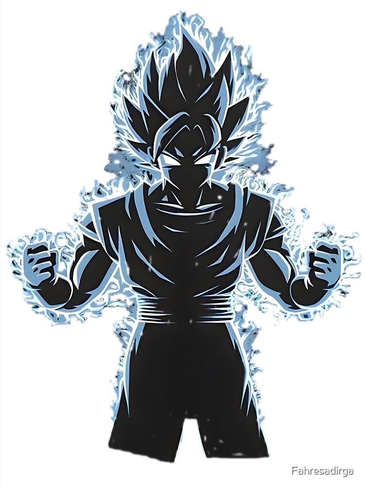 Dragon Ball Z - Son Goku Super Saiyan Blue Photographic Print by