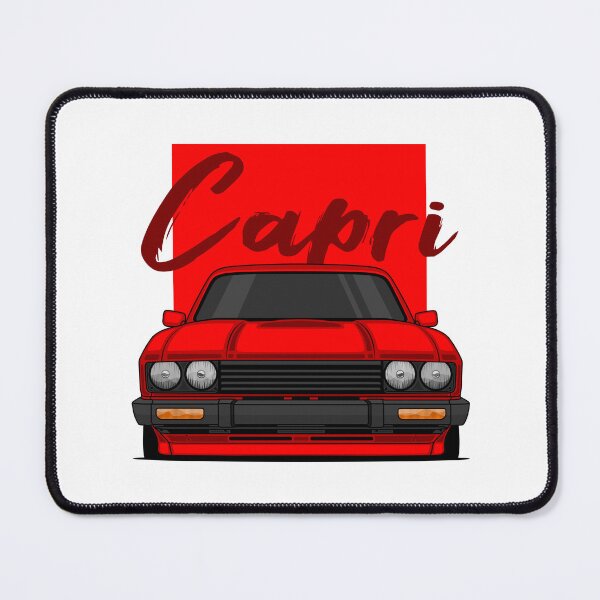 Item preview, Front Red Capri MK3 Classic designed and sold by goldentuners.