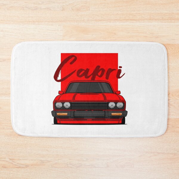 Item preview, Front Red Capri MK3 Classic designed and sold by goldentuners.