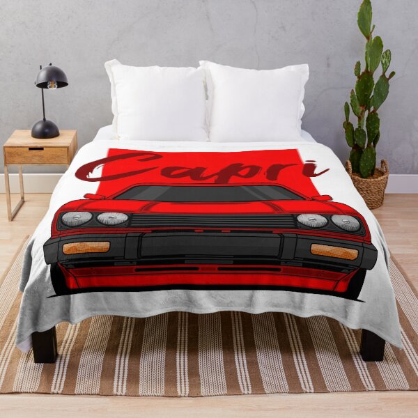 Item preview, Front Red Capri MK3 Classic designed and sold by goldentuners.