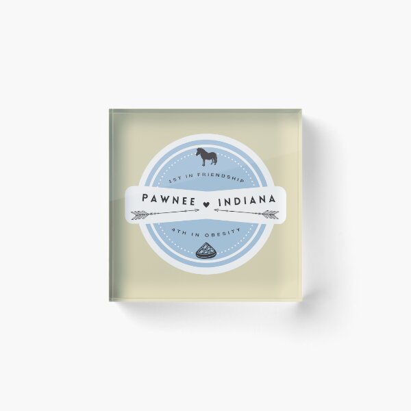 Item preview, Pawnee - blue designed and sold by Lucrezia Corti.