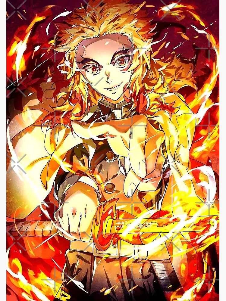 Rengoku Kimetsu No Yaiba Poster for Sale by Cu4ni54rt