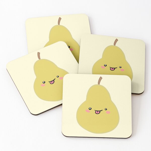 Item preview, Kawaii pear illustration  designed and sold by Yarafantasyart.