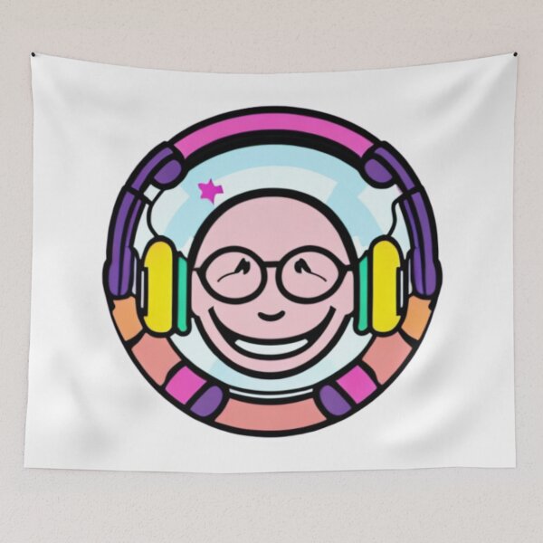 Item preview, Whimsical Waves - Lively Melodies - colour headphone designed and sold by WBP Mart.