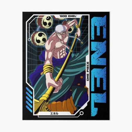 God Enel One Piece Enel Bounty Poster Skypeia Goro goro no mi Greeting  Card for Sale by One Piece Bounty Poster