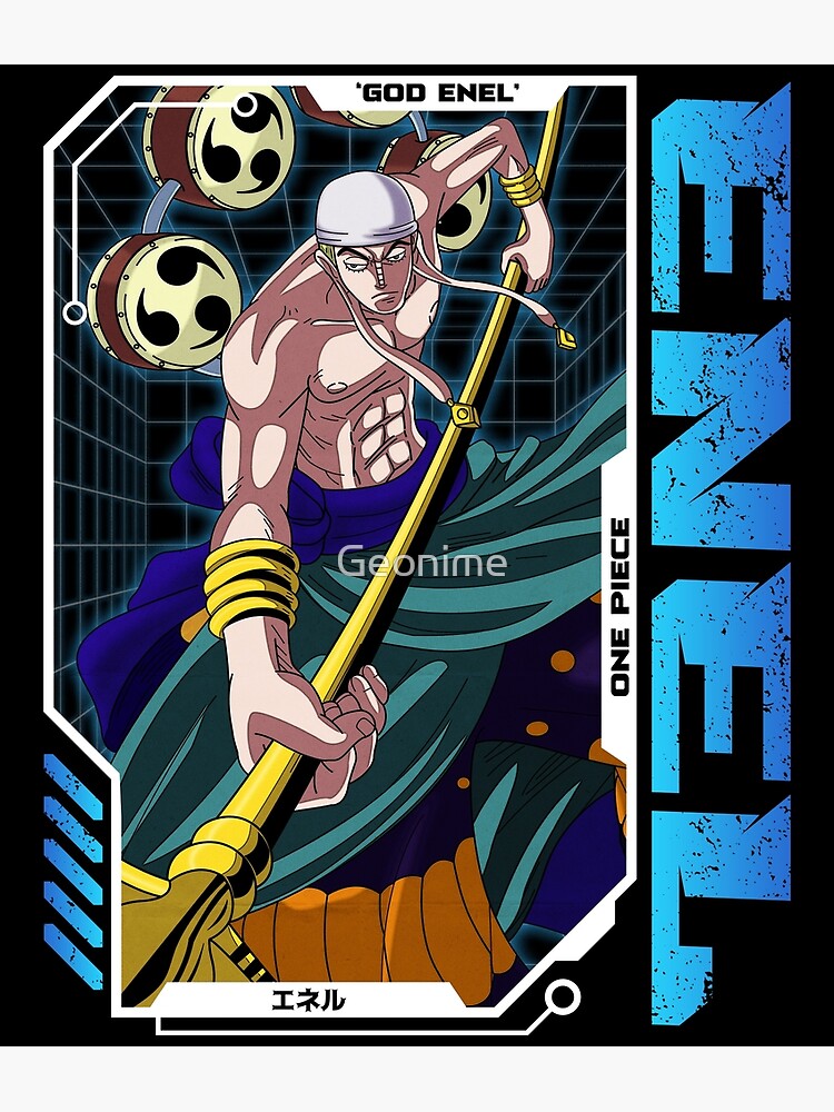 Enel - One Piece v.2 Art Print for Sale by Geonime