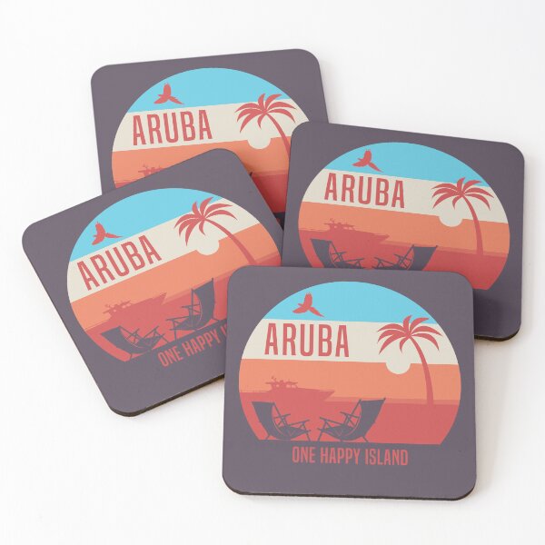 Item preview, Aruba, One Happy Island designed and sold by studio838.