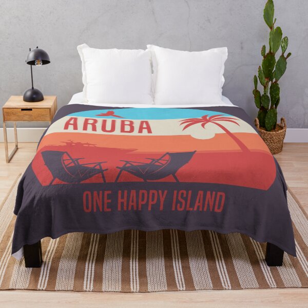 Item preview, Aruba, One Happy Island designed and sold by studio838.