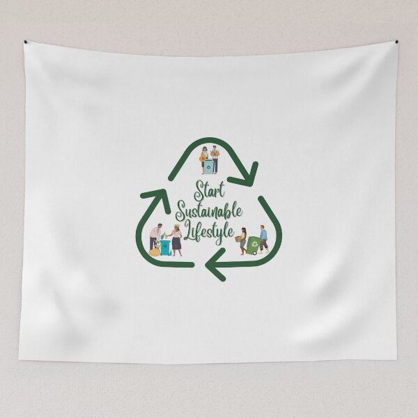 Item preview, Start Sustainable Lifestyle designed and sold by iamamiraj.