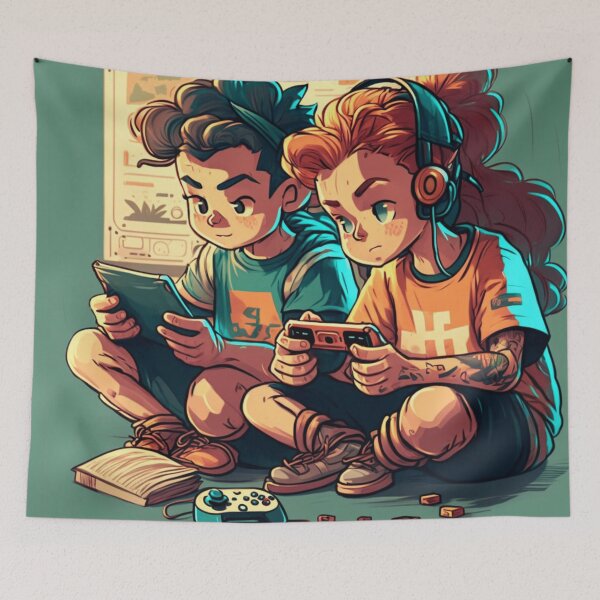 Item preview, Gaming Buddies designed and sold by via-colab.