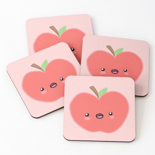 Item preview, kawaii apple illustration  designed and sold by Yarafantasyart.