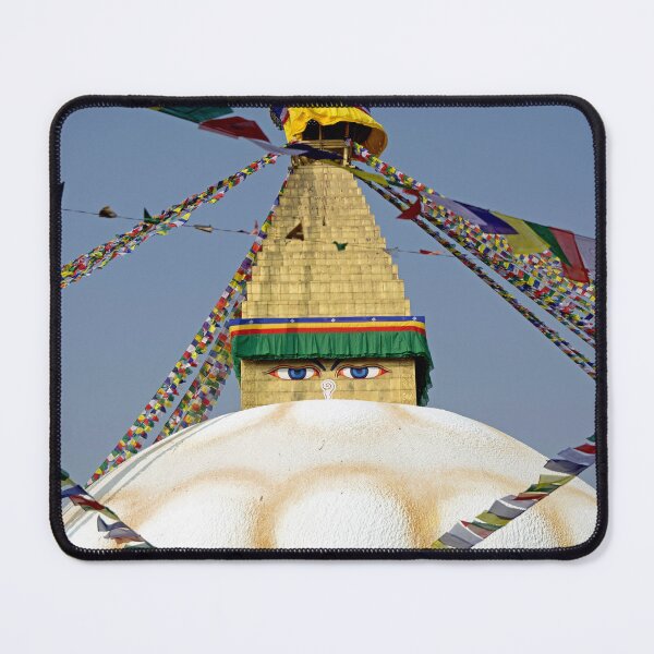 Item preview, The Famous Tibetan Stupa of Bodnath designed and sold by Alexandra Lavizzari.