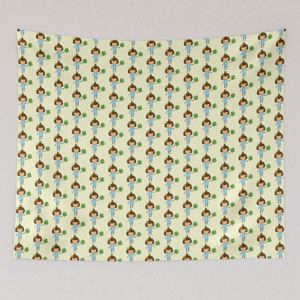 Item preview, good luck (green clover) designed and sold by CuteCartoon.