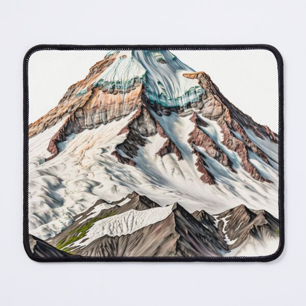 Item preview, Mt Baker Color Pencil Art Print designed and sold by clakedesigns.