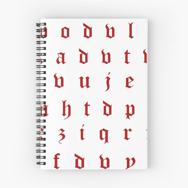 Item preview, Old English Alphabets designed and sold by flydye.