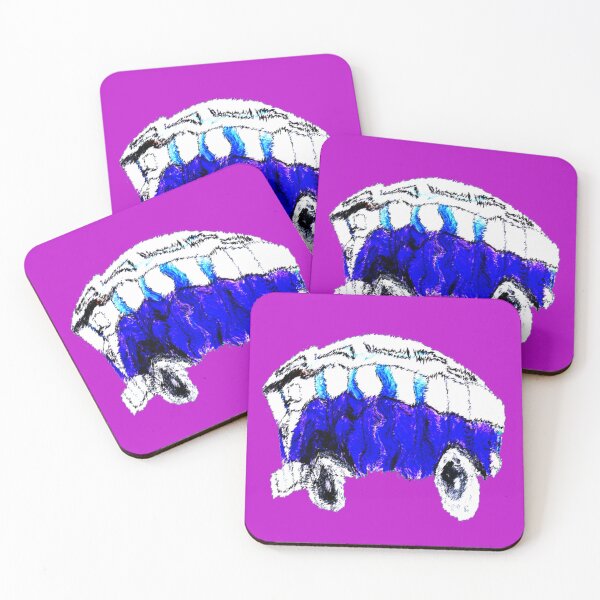 Item preview, Blue bus on purple backgound designed and sold by Nick Pautrat.