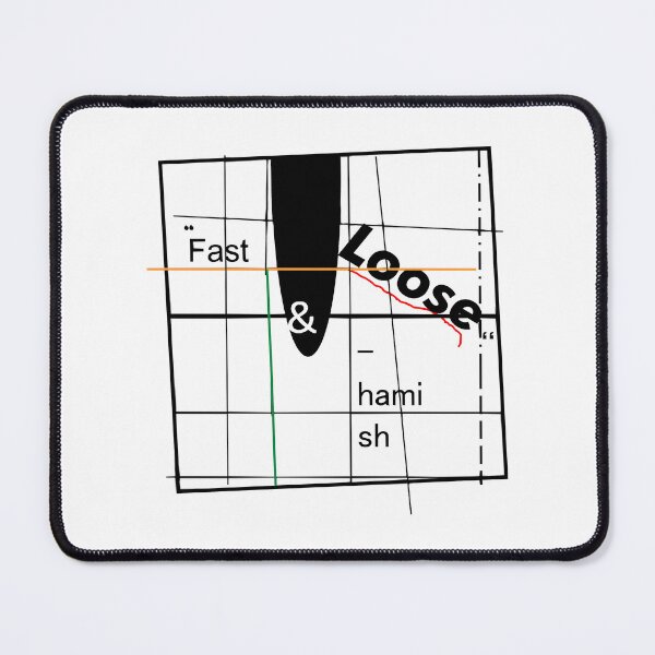 Item preview, Fast and Loose Hamish and Andy (anti-OCD) designed and sold by ShelCreationsCA.