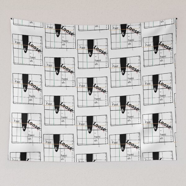 Item preview, Fast and Loose Hamish and Andy (anti-OCD) designed and sold by ShelCreationsCA.
