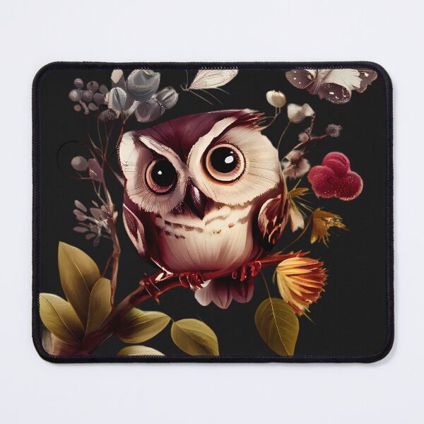Item preview, Wise Owl: Illustration designed and sold by MTJ-Mushrooms.