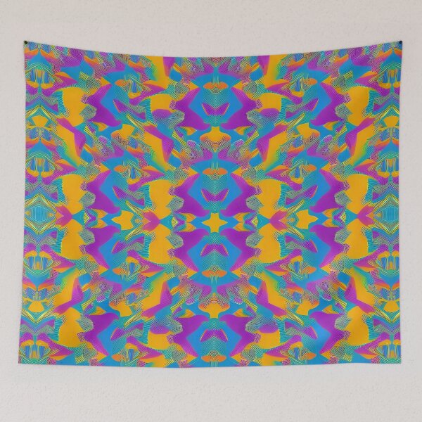 Item preview, Bright Zebrabeest Color Bomb pattern designed and sold by SirenSeventyOne.