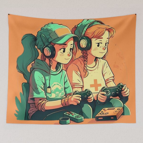 Item preview, Gaming Buddies designed and sold by via-colab.