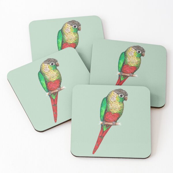 Item preview, Conure with a heart on its belly designed and sold by Bwiselizzy.