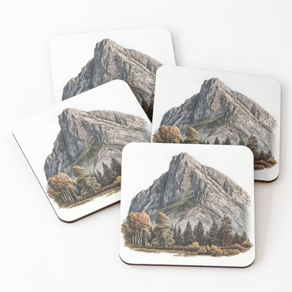 Item preview, Mt Si Color Pencil Art Print designed and sold by clakedesigns.