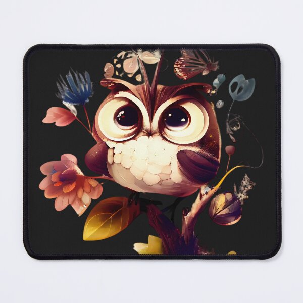 Item preview, Wise Owl: Illustration designed and sold by MTJ-Mushrooms.