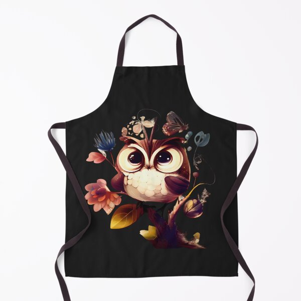 Item preview, Wise Owl: Illustration designed and sold by MTJ-Mushrooms.